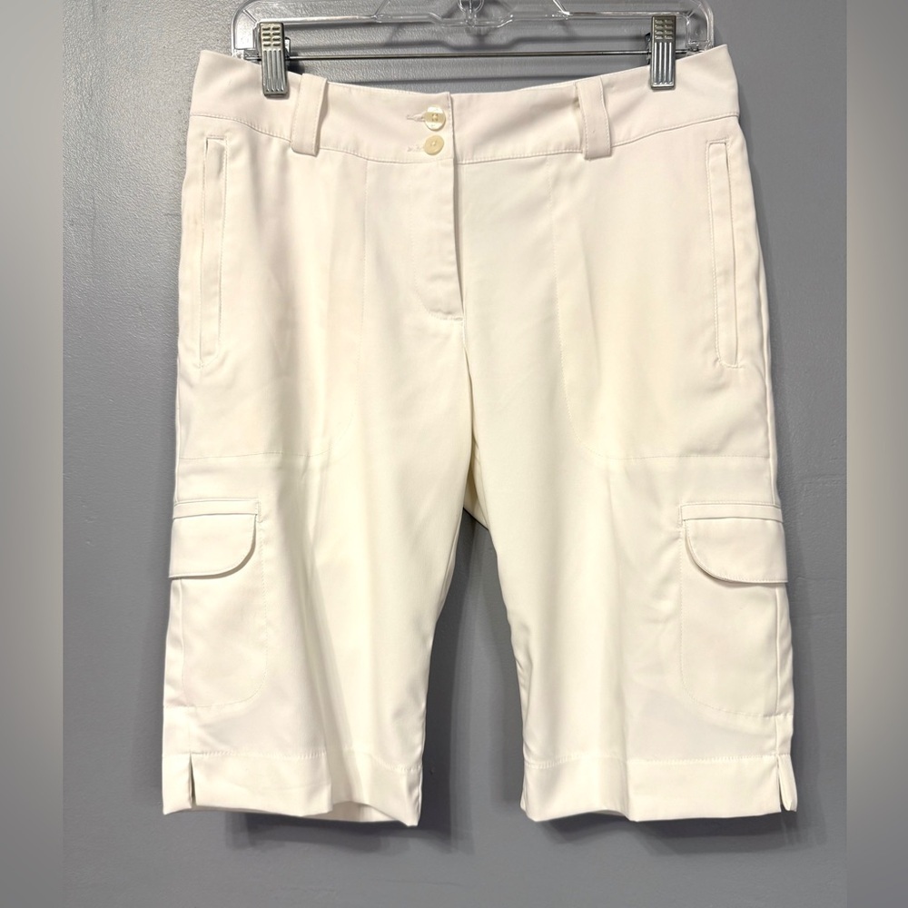 #10) Ivory or Cream Nike Shorts